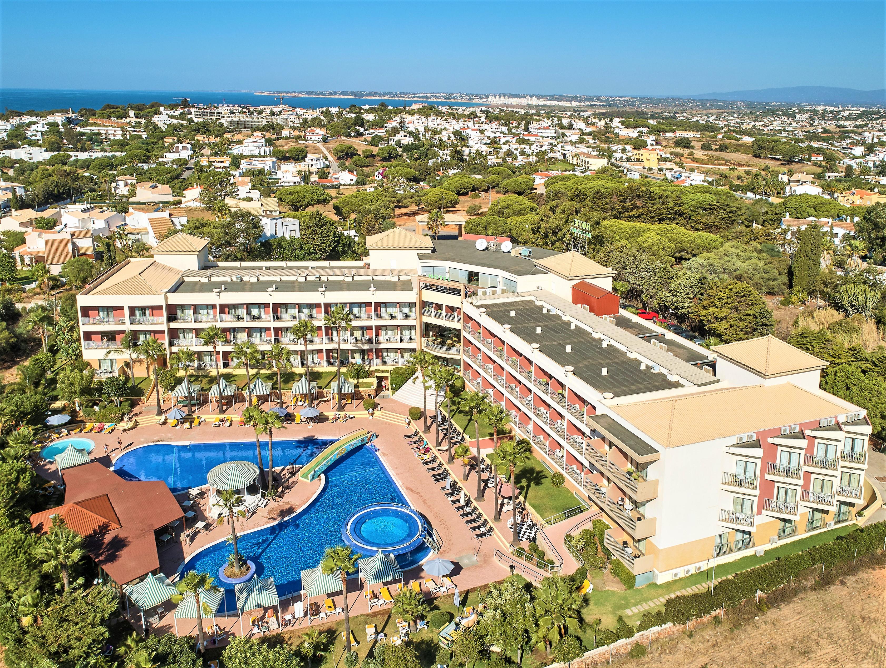 Hotel Baia Grande Albufeira Bagian luar foto